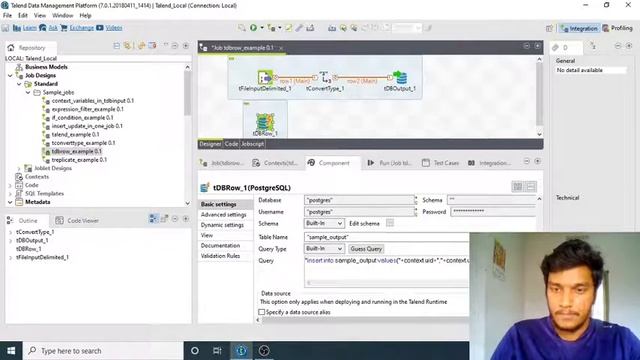 57.How to use tDBRow Component in Talend l tDBRow l Talend Data Integration l Databases смотреть онлайн