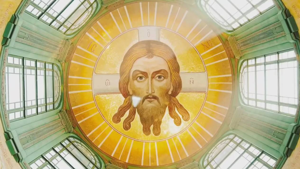 Храм вооруженных сил России с музыкой из Warhammer 40k смотреть онлайн