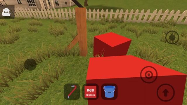 Angry Neighbor Как открыть красную дверь и найти синюю губку