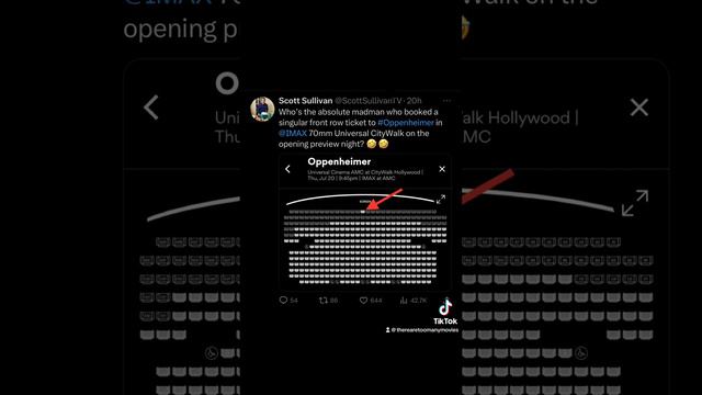 No Time For Concessions. #oppenheimer #imax #christophernolan #film #cinema #movie