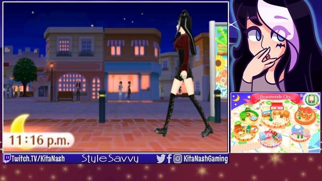 Style Savvy Fashion Forward Gameplay: GOTH MOM |PART 10| Let's Play Walkthrough 3DS смотреть онлайн
