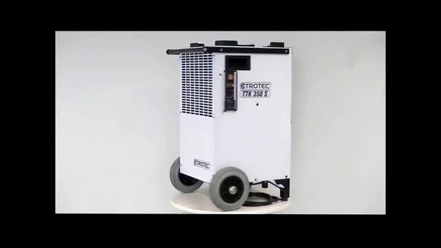 Обзор промышленного осушителя воздуха Trotec TTK 350 S смотреть онлайн