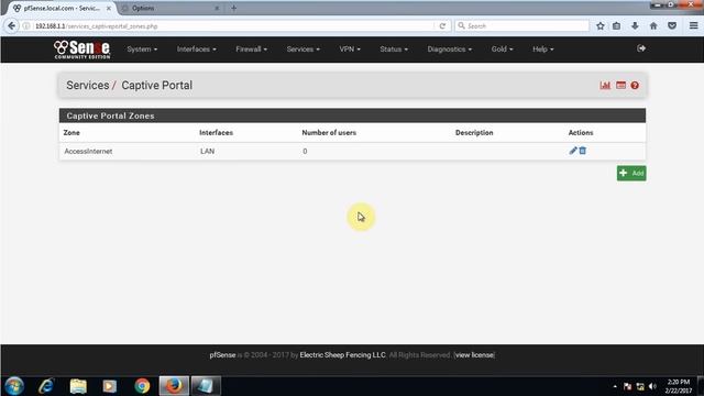 How to setup captive portal and vouchers in pfsense 2.3.3 Part-9 смотреть онлайн