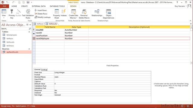 Advanced Microsoft Access 2013 Tutorial | Multiple Field Primary Keys смотреть онлайн