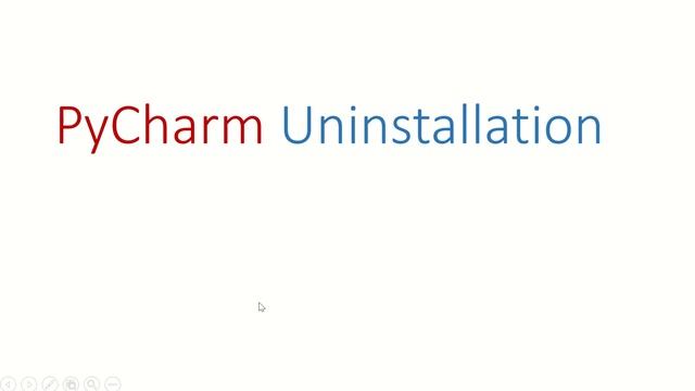 How To Uninstall PyCharm Cleanly And Completely On Windows