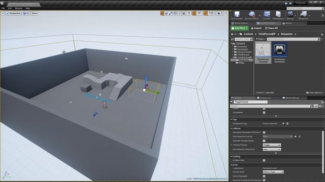 3. Blueprints Unreal Engine 4 - Пример скрипта смотреть онлайн