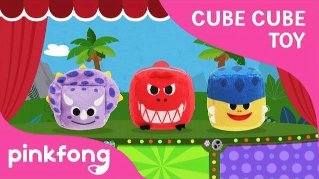 Dinosaur CUBE CUBE Show | T-Rex | Toy Show | Pinkfong Toy Show for Children смотреть онлайн