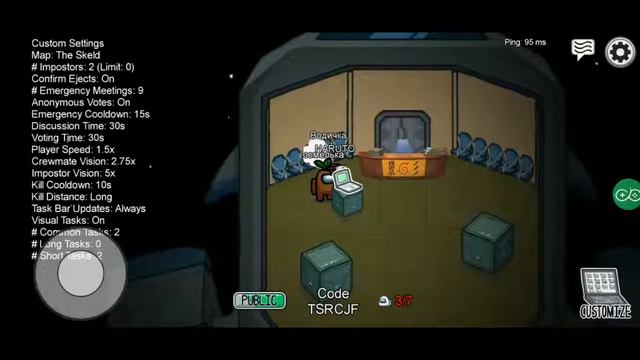 ИГРАЮ АМОНГ АС С МОДОМ НАРУТО смотреть онлайн