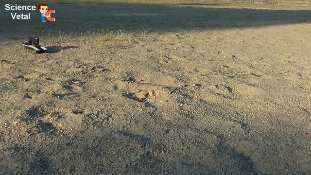 Тест-драйв самодельного танка на радиоуправлении смотреть онлайн