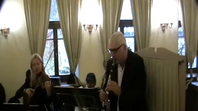 Еврейский АНСАМБЛЬ ХАЛОМ под рук. Мирона Чёрного. Хупа в ресторане синагоги. Фрейлехс Носсена. 2019 смотреть онлайн