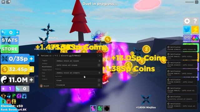 Ninja Legends Script Hack | FAST AUTO FARM, COLLECT CHI, UNLOCK ALL | NEW OP GUI SCRIPT смотреть онлайн