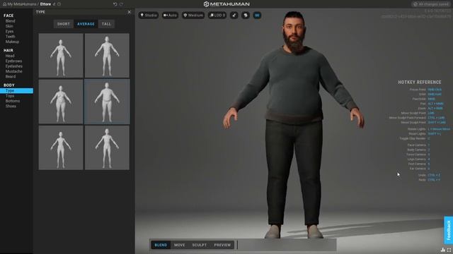 Мастер-класс "Создание своего персонажа в MetaHuman Creator для Unreal Engine 4" смотреть онлайн