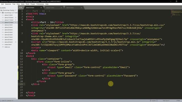 Bootstrap Sinhala By ChamiViews Part 16 смотреть онлайн