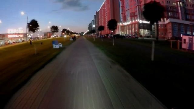 ВЕЧЕРНЯЯ ПРОГУЛКА НА Kugoo M4 pro 18 Ah 2021 года ! Завод Jilong смотреть онлайн