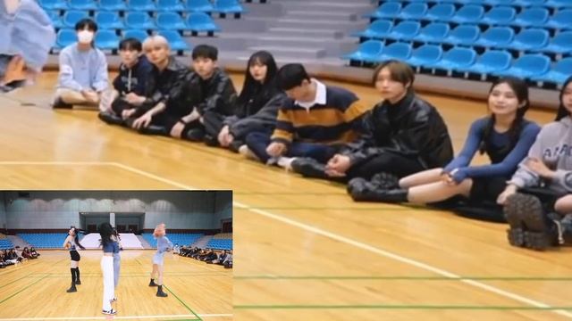 A2Be [LEEYOUNG, EUNSEO, MINGI, etc.] REACTION TO AB 'SWIPE' DANCE COVER смотреть онлайн