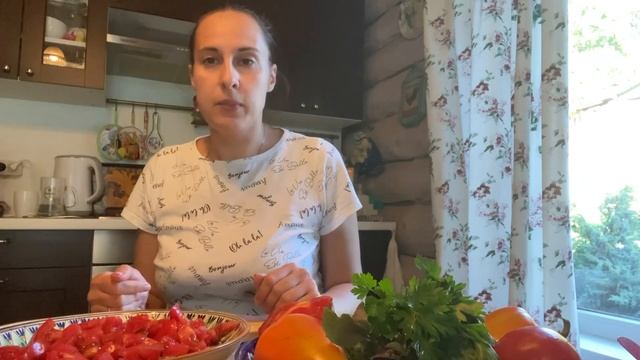 ЭТОТ САЛАТ МЕНЯ ПОКОРИЛ!! Жареный баклажан и помидор! Все в восторге смотреть онлайн