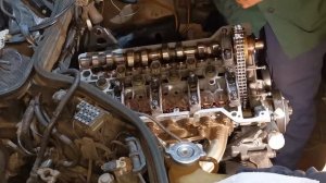 13) Установка распредвалов м111 мотора, Mercedes-Benz W124.