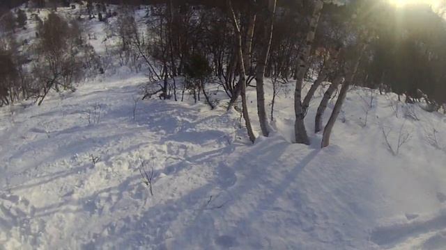 Fra Klovfjellet via Klovset til Lingås på Rossignol Soul 7 смотреть онлайн