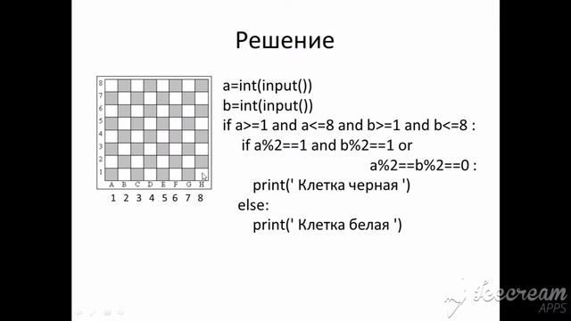 Шахматы в программировании смотреть онлайн
