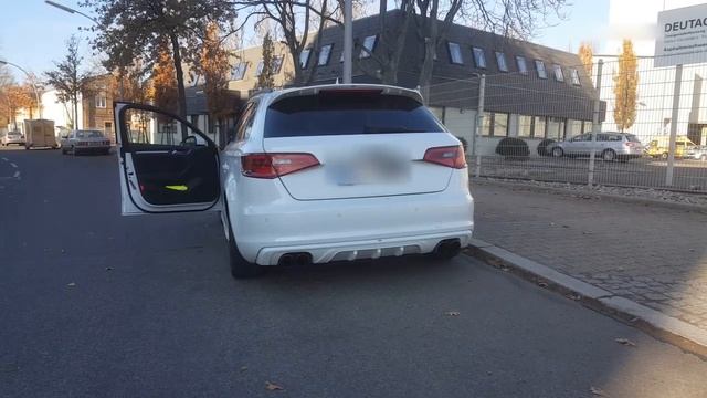Active Sound Brutal laut Audi A3 (8V) mit Fehlzündungen смотреть онлайн