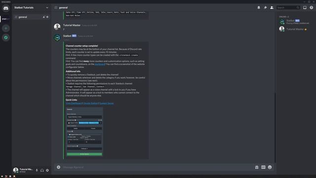 How to Display Member Count / ServerStats in Discord - Statbot Statdocks смотреть онлайн