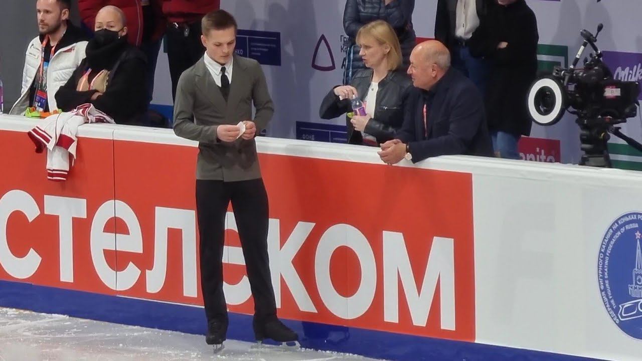 Михаил КОЛЯДА: Разминка перед произвольной, Контрольные прокаты 2021 (FHD 60 fps) смотреть онлайн