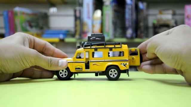 Технопарк Джип LAND ROVER модель автомобиля масштаб 1:43 металл, пластмасса 131666 смотреть онлайн