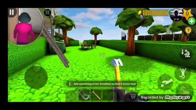 прохождение игры Scary teacher 3d глава 1 уровень 2 смотреть онлайн