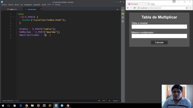 4. Ciclo While - Tabla de multiplicar con PHP смотреть онлайн