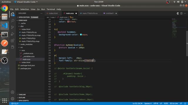 String, Number & List Function | #5 | Sass Tutorial in Hindi смотреть онлайн