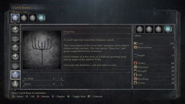 Bloodborne - All Caryll Runes & Memory Oaths (quick showcase) смотреть онлайн