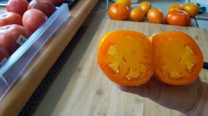 Золотой Кенигсберг томат. Дегустация.