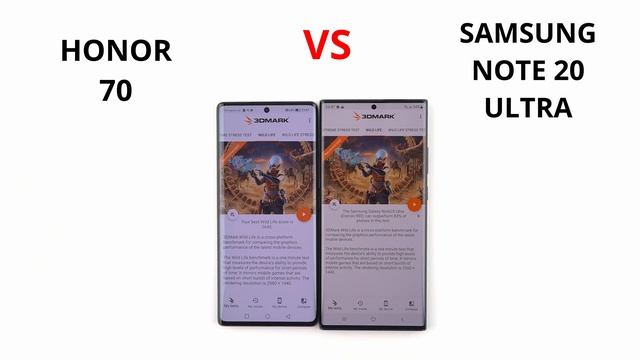 Honor 70 Vs Note 20 Ultra | SPEED TEST