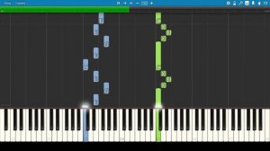 Девочка и дельфин - Музыка на пианино(средняя сложность)