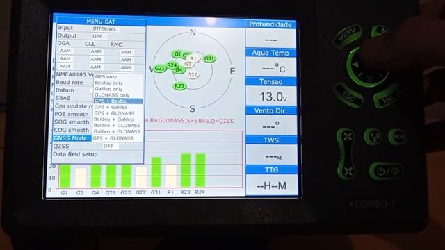 ONWA KCOMBO-7 configuração смотреть онлайн