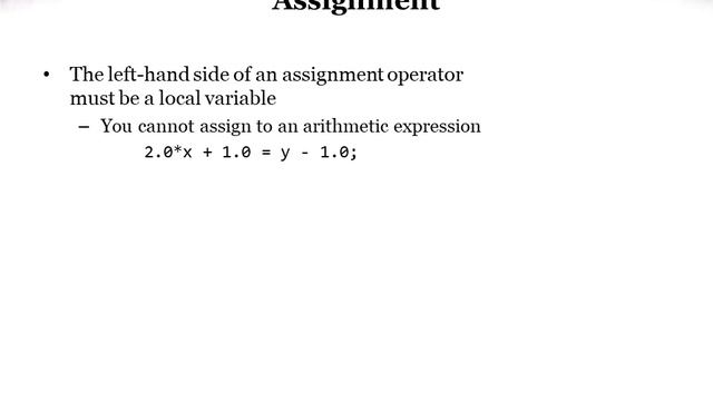1.07 Arithmetic operators смотреть онлайн