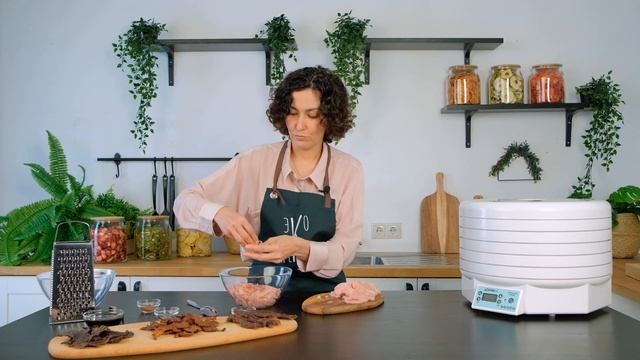 Куриные джерки или простой рецепт вяленого мяса для сушилки/дегидратора. Пошаговые рецепты ЭкоСнеки смотреть онлайн