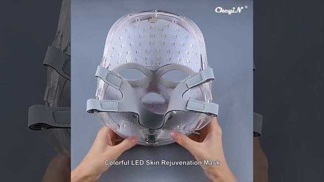 How To Use CkeyiN 7 Color LED Light Mask MR543 смотреть онлайн
