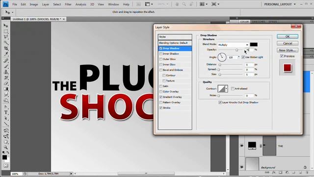 Photoshop CS4: Simple Movie Poster Part 2. смотреть онлайн