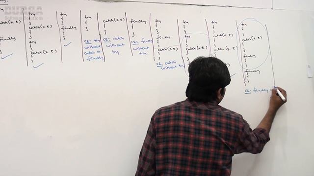 Java Exception Handling || Various Possible combinations of try catch finally|| by Durga Sir смотреть онлайн