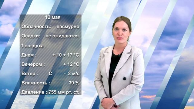 ПОГОДА НА ЗАВТРА. 11.05.2023