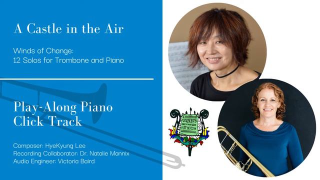 'A Castle in the Air,' by HyeKyung Lee - Play-Along Piano Click Track (Trombone) смотреть онлайн