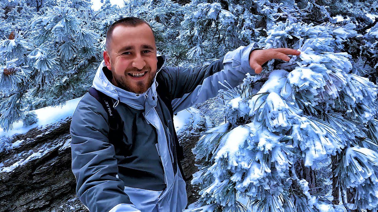 Крым - я ОБАЛДЕЛ от увиденного. Лютый мороз всё во ЛЬДУ. Встреча с ДИКИМИ КАБАНАМИ. Показываю ПРАВДУ смотреть онлайн