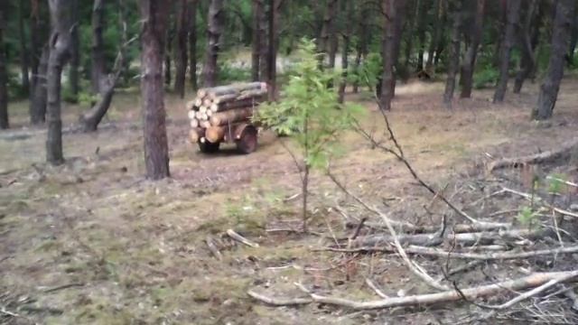 Мотоблок дрововоз смотреть онлайн