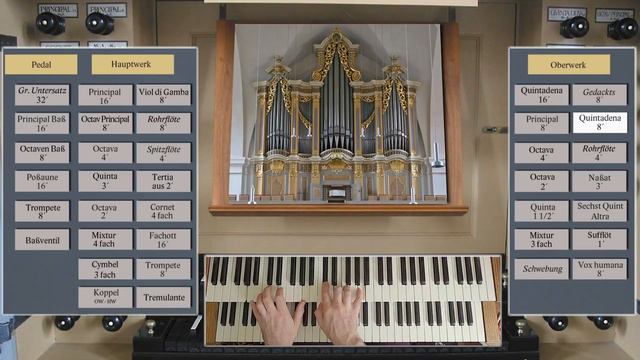 🎹 FREIBERG has a 1735 Gottfried Silbermann 32-stop organ (Demonstration) смотреть онлайн