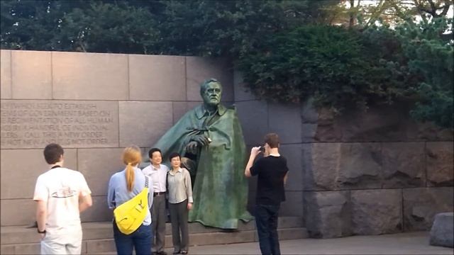 Franklin Delano Roosevelt Memorial - ( 2 ) - Washington DC - Spring 2012. смотреть онлайн