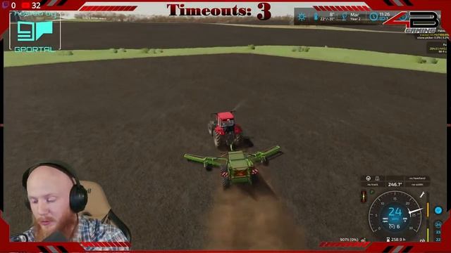 ?LIVE?This old iron wont plow by itself! New stream setup debut! Alma Missouri Fs22 смотреть онлайн