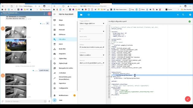 ? Enviar fotos y vídeos a Telegram desde ♻️?? Home Assistant [2021] смотреть онлайн