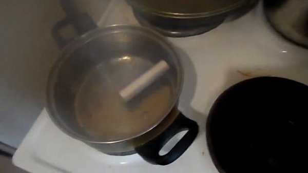 Кипяток и полипропилен. Boiling water and polypropylene.