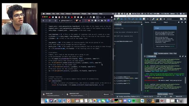 watch me build a python bot to create music(pt.2) смотреть онлайн